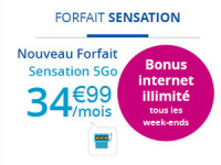 forfaits sensation 5Go