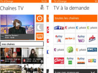 appli tv orange