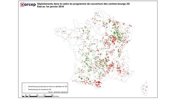 deploiment 3G centre bourg