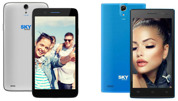 Des smartphones Sky Devices polyvalents