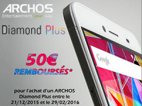 La promo sur l'ARCHOS Diamond Plus