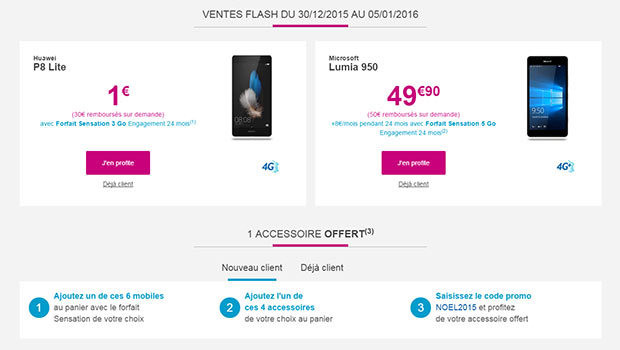 Les promos des forfaits Bouygues