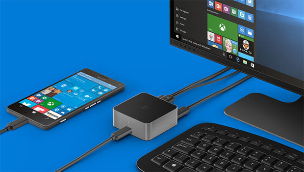 Microsoft Lumia 950 sous Windows 10 mobile