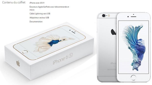 Les iPhone 6s et 6s Plus en vente depuis le 25 septembre