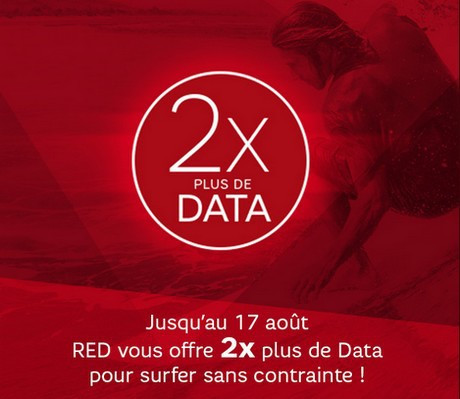 2X plus de data chez RED