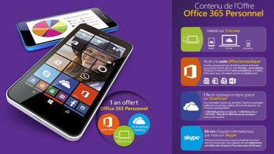 Abonnement Office 365 offert sur un an sur 3 écrans