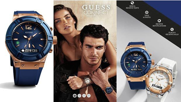 Des montres aussi chez Guess