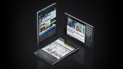 BlackBerry Passport avec son double-clavier, physique et tactile