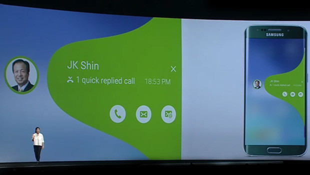 MWC 2015 Samsung : un nouvelle interface plus intuitive pour le Edge