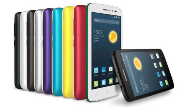 Alcatel One Touch Pop 2 (4.5) des coques interchangeables colorées