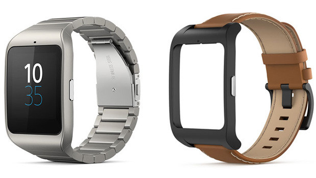 Sony Smartwatch 3, en version métal et avec bracelets interchangeables