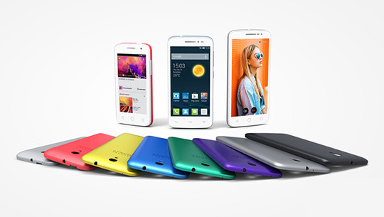 Alcatel OneTouch POP 2, en 4'', 4,4'' ou 5''