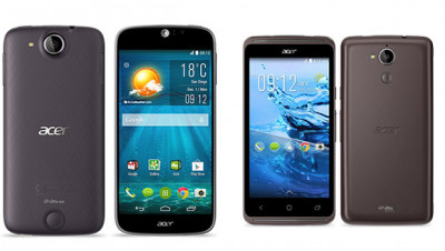 Des Smartphones Acer bourrés de fonctionnalités pratiques
