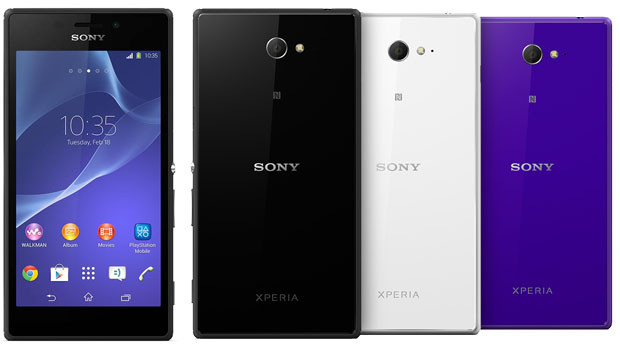 Sony Xperia M2 avec APN 8 Mégapixels, flash LED…