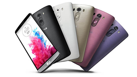 LG G3, coque et batterie amovibles