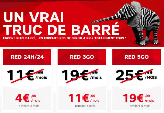 red de sfr promotion d'été