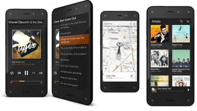 Amazon Fire Phone : Dynamic Perspective et Firefly