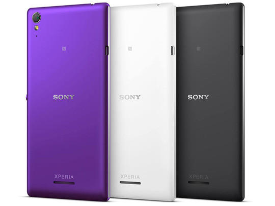 Xperia T3 : 3 coloris et un design anguleux à la Sony