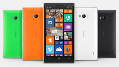 Le Nokia Lumia 930 offre un design coloré sur la face arrière