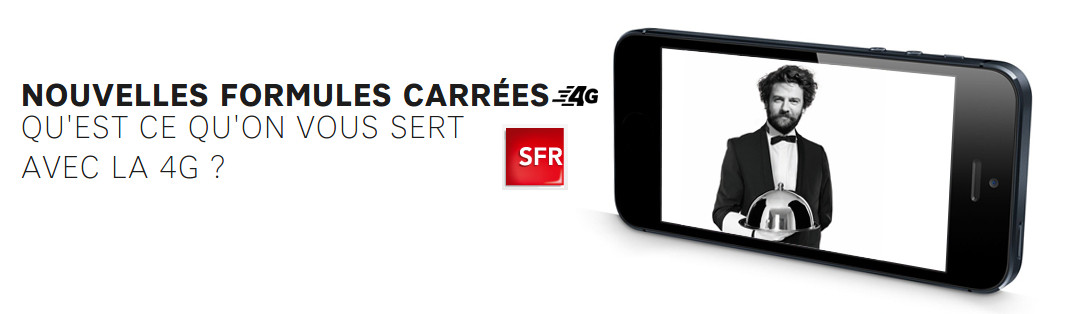 nouvelles formules carrées 4g sfr