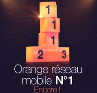 Orange, réseau mobile n°1 en 2012 pour l'ARCEP