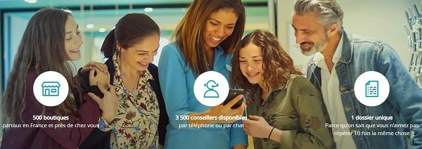 Il existe 500 boutiques Bouygues Telecom