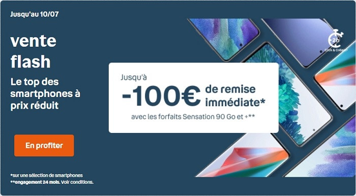 profiter d'une remise exceptionnelle sur une sélection des meilleurs smartphones pendant les soldes Bouygues Telecom