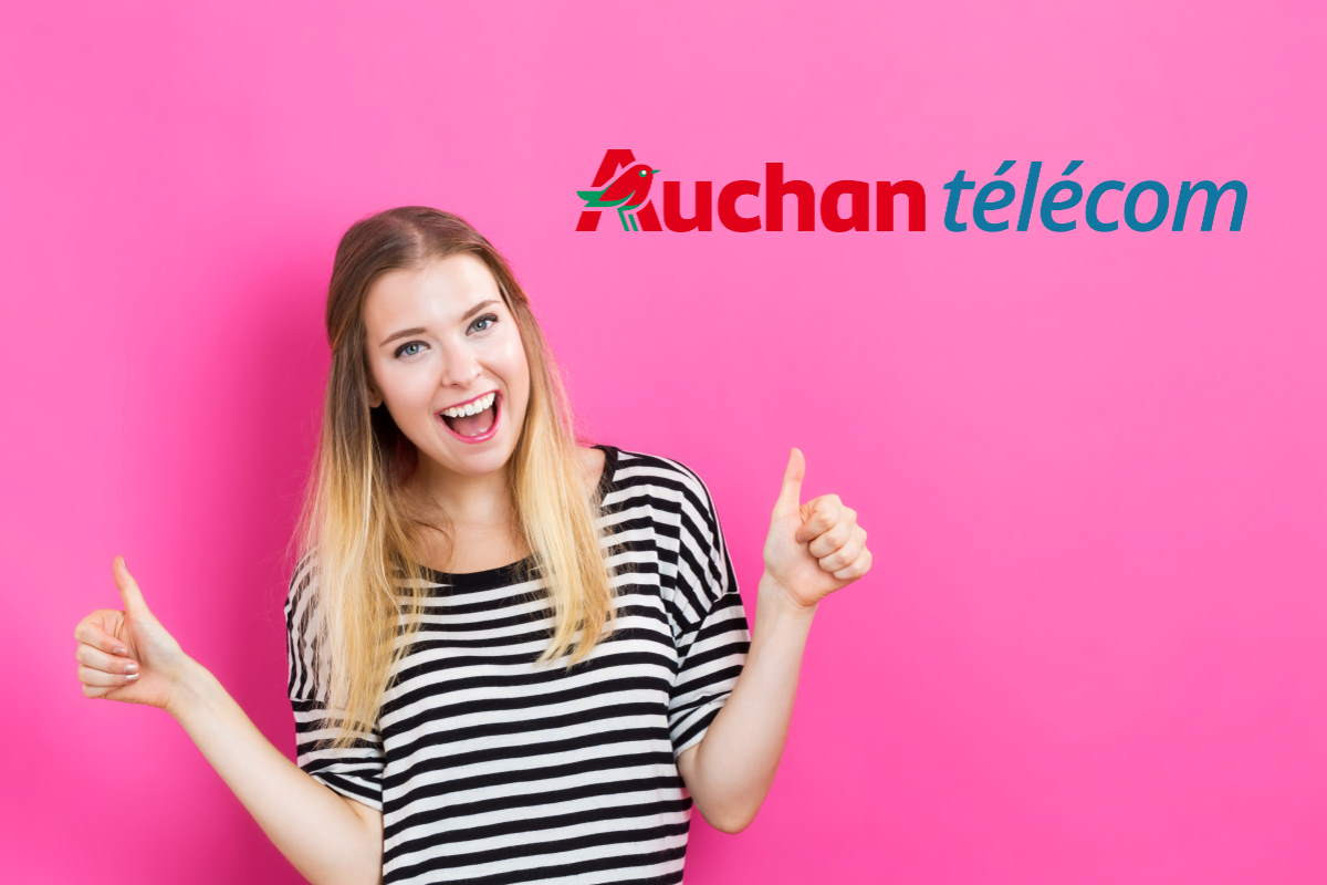 trois forfaits à moins de 10€ chez Auchan Télécom