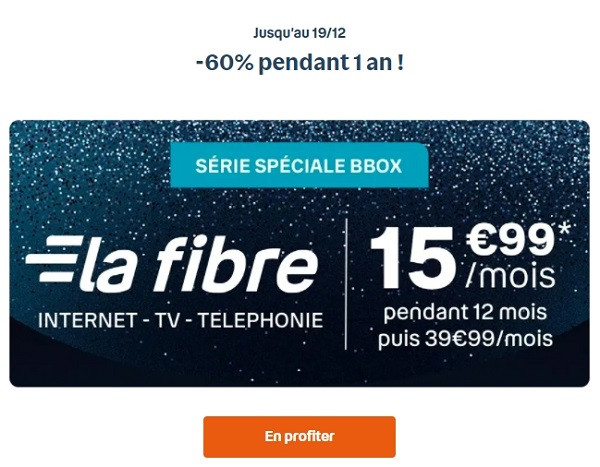 la série spéciale Bbox, c'est la Bbox Must en promo