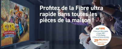 Abonnement fibre Vidéofutur en octobre 2020