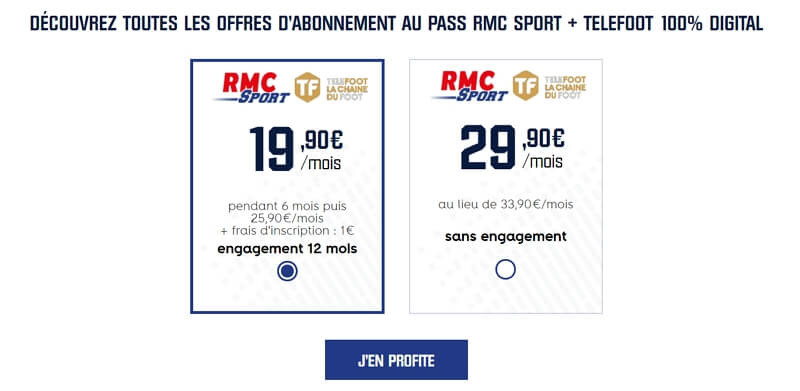 Téléfoot en promo avec RMC Sport