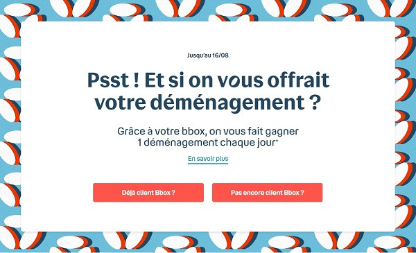 Avec Bouygues Telecom, c'est le moment de déménager