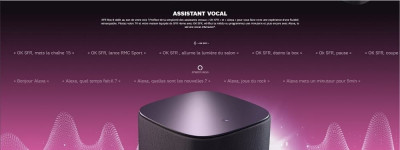 Amazon Alexa et OK SFR sont les deux assistants vocaux intégrés sur la SFR box 8