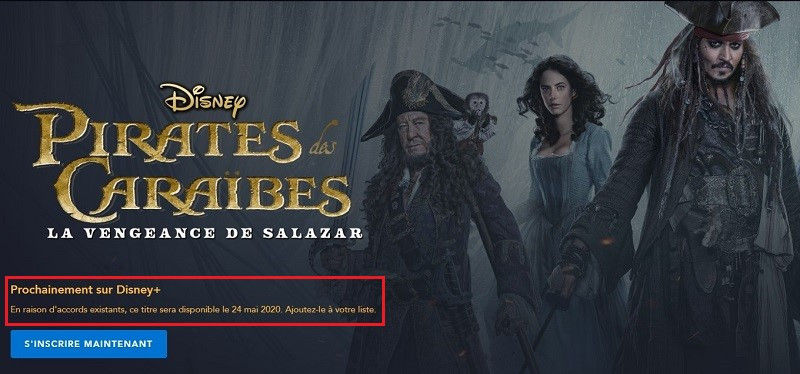 Pirates des Caraïbes 5 sur Disney+ : la Vengeance de Salazar est enfin disponible