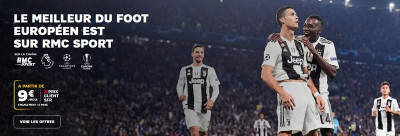 Lyon Juventus est disponible en exclusivité sur la chaîne RMC Sport