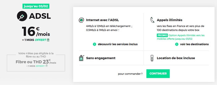 Des bonus offerts sur l'offre box RED ADSL jusqu'au 3 février 2020