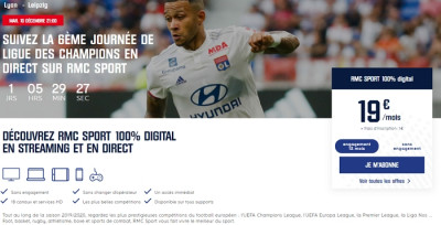 S'abonner à RMC Sport 100% Digital