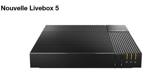 Fibre optique Orange : la nouvelle Livebox 5