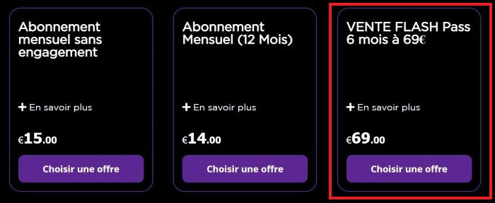 BeIN Sports streaming pas cher en octobre 2019