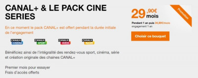 Box Orange : l'offre Canal avec Netflix à prix promo