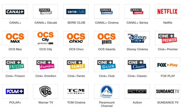 Offre Orange : les chaines canal cinéma séries