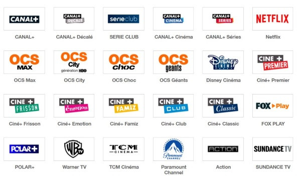 Offre Orange : les chaines canal cinéma séries