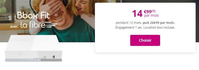 Offre Bouygues Internet à petit prix