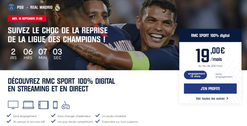 Comment regarder PSG Real Madrid mercredi 18 septembre ?