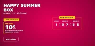 Promo Internet SFR pour la rentrée 2019 : plus que quelques heures pour en profiter