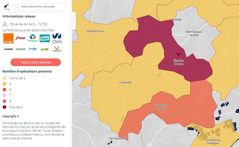 Free fibre : éligibilité aux offres Freebox Très haut débit arrivent dans la Sarthe