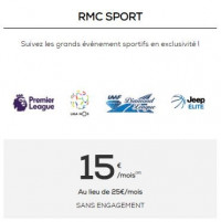 Nouveau prix RMC Sport chez La Poste Mobile