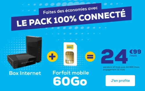 Abonnement box mobile La poste en promotion pour la rentrée 2019