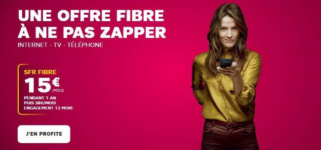 Internet en fibre optique chez SFR à prix promotionnel en juillet 2019