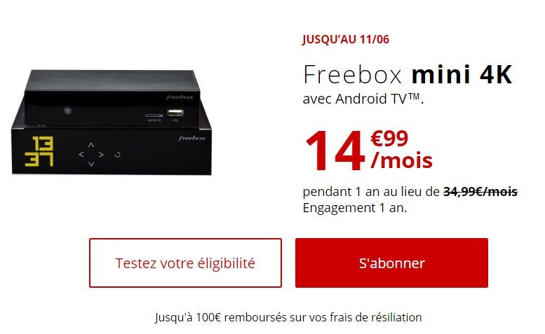 Offre Internet Freebox